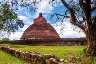Jetvanarama Dagoba at the Sacred City of Anuradhapura, Cultural Triangle, Sri Lanka, Asia